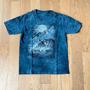 The Mountain tie dyed Kid’s tee